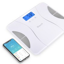 디웰 듀얼 스마트 체지방 체중계 BTS-186W 화이트색상