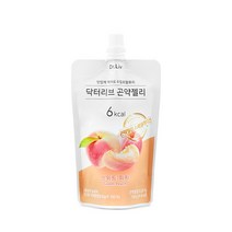 [닥터리브] 곤약젤리 스위트 피치 10팩, 상세 설명 참조, 상세 설명 참조, 상세 설명 참조
