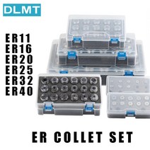1Set ER11 ER16 ER20 ER25 ER32 ER40 AA High Precision Collet 0005 mmSpring Chuck Set For C 376eEA2b5, precision 0.005, ER40(24PCS)