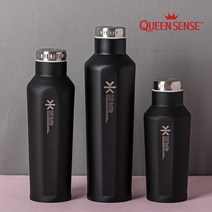 퀸센스 뉴 수 블랙 보온보냉병 350ml