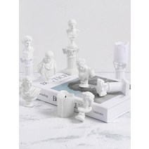 오브제 촬영소품 장식 미니 석고 동상 기둥 로마, 석고 장식 비너스