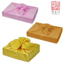 선물포장 보자기 과일보자기, 1개, 색보자기 소-분홍