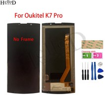 핸드폰lcd 스크린 OUKITEL K7 Pro LCD 디스플레이 터치 디지타이저 전체 화면 어셈블리 오리지널 중고, [02] For Oukitel K7 Pro
