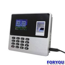 ForU593 카피어랜드 지문인식 출퇴근기록기 출근 기록 기록기 인사기록 근태 출퇴근, 본상품