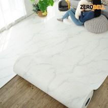 제로벨 18T PVC 층간소음방지 롤 매트 폭 70cm x 7m 유아 어린이 놀이방매트, 스노우마블