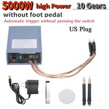 스팟용접 스폿 용접기 5000W 전력 핸드 기계 휴대용 현재 18650 배터리에 한 가변, 04 US Plug TYPE 2