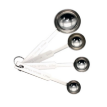 이홈베이킹 스텐 계량 스푼 4종 세트, 8개