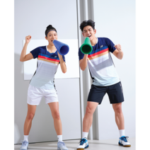 (예약판매)요넥스 티셔츠 2023SS 231TS013M NAVY BLUE 남성 배드민턴 경기복 게임웨어 반팔 티셔츠 오남스포츠