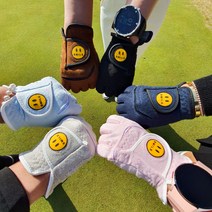 컬러 tennis 장갑 골프 스웨이드 기모 양손 라이더 13243EA, 그레이