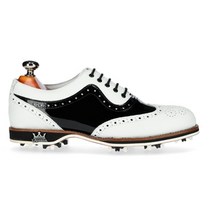 기타 람다골프 여성용 클래식 윙팁 투어 골프화 스파이크