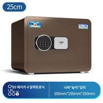가정용금고 비밀 인테리어 지문인식 개인 사무용 현금보관함 스마트 디지털 금고, C