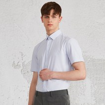 코디갤러리 by STCO [95~120 SIZE] 네이비 트리코트 이지케어 반팔셔츠