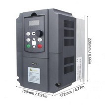 차량용인버터 VFD 인버터 주파수 변환기 단상 220V 입력 3 상 380V 출력 25A 10HP 모터용 11KW 50HZ 60HZ, CHINA, 220V to 380V 11kw, 1개