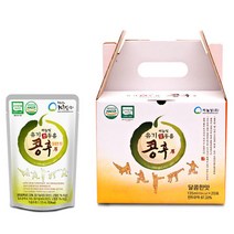 하늘빛 유기농 전두유 달콤 20개 첨가물없는두유