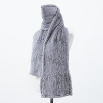 우리모피 북미산 프릴형 밍크 스킨 머플러 목도리 쇼핑몰 퍼 FUR MINK