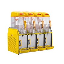 4 기통 대용량 스노우 멜팅 머신 찻집 머드 생산 밀크 쉐이크 샌드 아이스, [02] yellow, [02] 220V, [01] 네 항아리