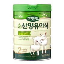 아이배냇 컨피던트 순 산양유아식 2단계, 800g, 4개