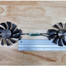 쿨링팬 ZOTAC GTX950 (75mm) 960 1060 MODEL GA81S2U/PLD08010S12HH FAN