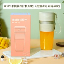 착즙기 Juicer 휴대용 미니 무선 동반 전기 주스 컵 손 작은 충전식 홈 피크닉 용품, [10] B2