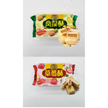 [신중국식품] 쉬푸찌 과일수 파인애플수 펑리수 차오메이수 딸기수 아이들간식, 차오메이수(딸기)