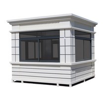 럭셔리 경비초소 보안관실 이동식휴게실 안전부스