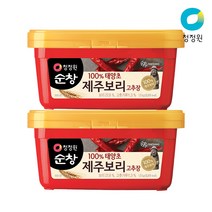 제주보리 고추장 1.5kg 2개, 단품