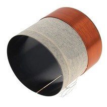 Heyiarbeit 51.5mm/2.03인치 베이스 스피커 보이스 코일 2겹 블랙 알루미늄 우퍼 음성 코일 스피커 수리용