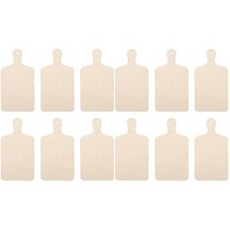 나무도마 미니 커팅 목재 나무 보드 매력적인 공예품 치즈 핸드 세트 미완성 공예 서빙, 01 Wood color, 01 Wood color