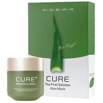 콜라겐 활성화 김정문알로에 큐어크림50g+알로에마스크 10매 (Costco)