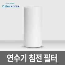 오스터코리아 통합정수 샤워기 세면기 세탁기 물탱크 지하수 정수기, 1개, 침전필터(5인치-녹물제거)