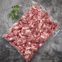 [대용량고기] 피밀리우리흑돈 프리미엄흑돼지 뒷다리 제육용 찌개용 대용량 식당용, 찌개용5kg