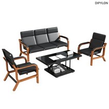 DIPYLON 5인 소파 세트 2인 거실 호텔 사무실 회의실