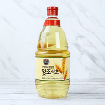 백설 양조식초 1.8L, 양조식초1.8L/백설, 없음