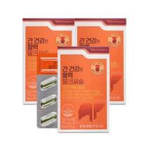 광동 간 건강엔 활력 밀크씨슬 30정 / 연질캡슐 밀크시슬 실리마린 비타민B 비오틴 아연 셀레늄, 3개