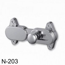 큐비클 구형 잠금쇠 N-203 화장실 문고리 잠금장치, 처피 본상품선택
