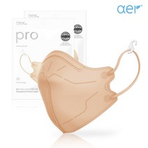 아에르 프로 안면부 여과식 마스크 방진 1개 2급, 그린
