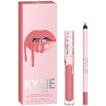 카일리 화장품 2Pc 매트 립 키트, 302 스노우 웨이 배