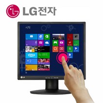 LG 17인치 터치 모니터 17MB15P 감압식 터치스크린 USB방식
