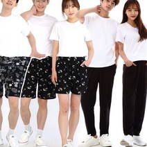 남성 여성 시원한 여름 냉장고 반바지 밴딩 팬츠 쿨바지 16종