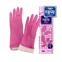 태화 미니 소 S 고무장갑 천연 생고무 조리장갑 식품용 니트릴 요리 청소, 상세페이지 참조, 상세페이지 참조
