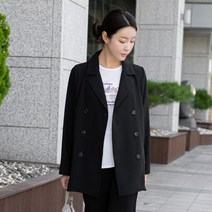 모슬린 엄마옷 테일러드 더블 자켓 EJK209031 마담 미시옷 중년여성의류 빅사이즈 50대 60대여성옷