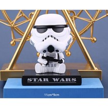스타워즈 STARWARS 다스베이더 스톰트루퍼 차량용장식 머리흔들장식 자동차장식, 2.스톰트루퍼(화이트)