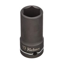 렌치 소켓 코켄 12 127MM SQ 임팩6각세미딥소켓 얇은살 19mm 14301X19, 삽입각 19mm, 양면폭 31mm