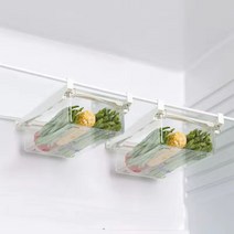 BLOWFISH FUGU 다용도냉장고수납함 서랍식 행거식 냉장고수납함 2개 A-026