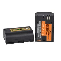 LP-E6N 배터리 Canon EOS R7 R6 R5 R 5D II IV 6D 7D Mark 80D 90D Blackmagic 4K/6K Lpe6nh 용, 02 2 Battery