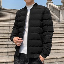 경량 점퍼 블루 웰론 숏 패딩 남자 겨울