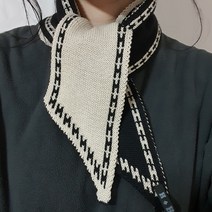 잇츠스토어 양면 짧은 목도리 머플러 남자 여자 목감싸개