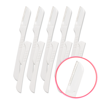 래쉬톡 접이식 눈썹 칼, 백색 x 10개