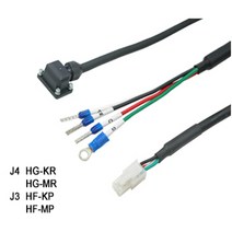 서보모터케이블)미쯔비시 J3/J4 Power Cable MR-PWS1CBL2M-A2-H~MR-PWS1CBL5M-A2-H, MR-PWS1CBL5M-A2-H 길이5M