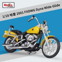마이스토 할리데이비슨 2001 FXDWG 다이나 와이드 글라이드 1:18 모형오토바이 미니어처/Maisto 1:18 Harley Davidson 2001 FXDWG Dyna